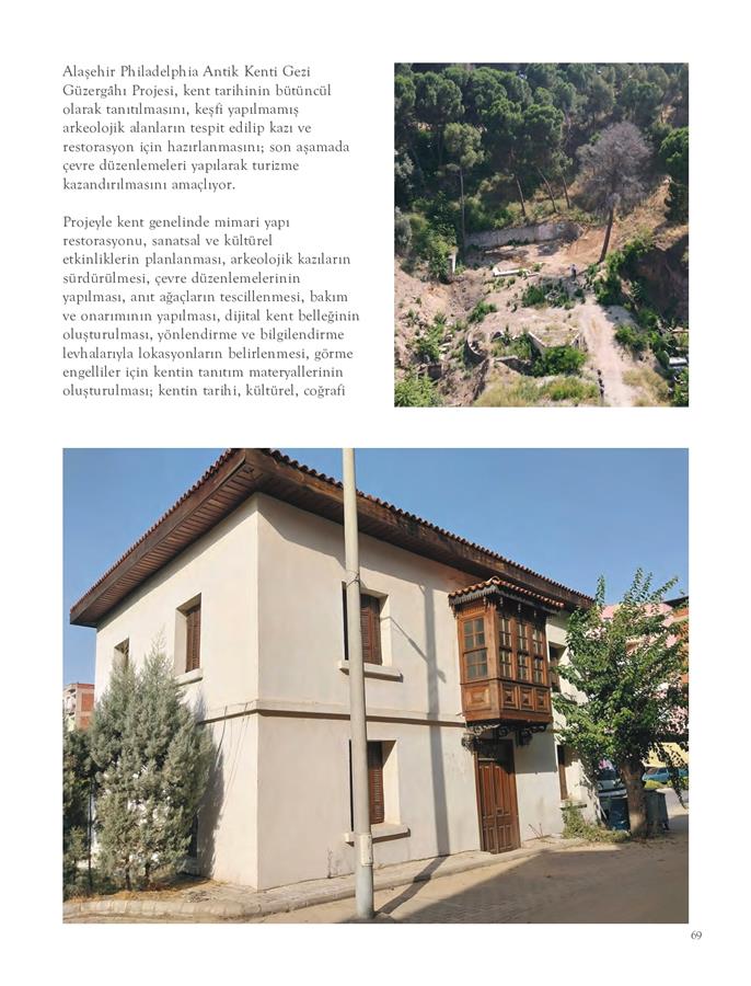 Alaşehir Belediyesi, Tarihi Kentler Birliği Proje Ödülünü Aldı