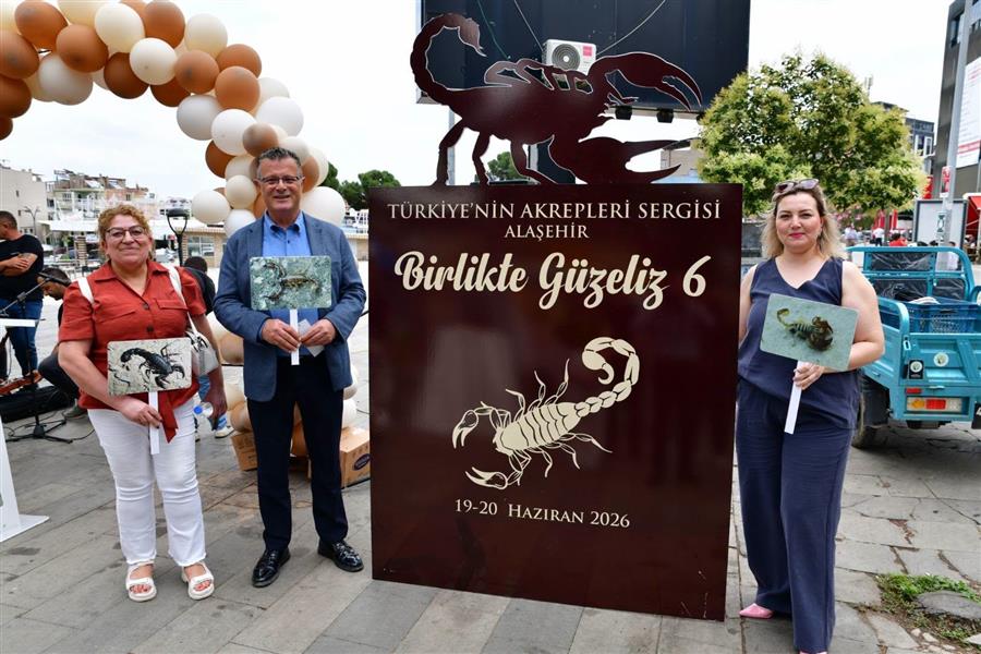 Bilim ve Sanat Alaşehir’de Buluştu: Akrepler Korku Değil, İlham Kaynağı Oldu