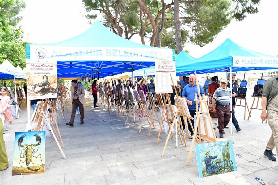 Bilim ve Sanat Alaşehir’de Buluştu: Akrepler Korku Değil, İlham Kaynağı Oldu